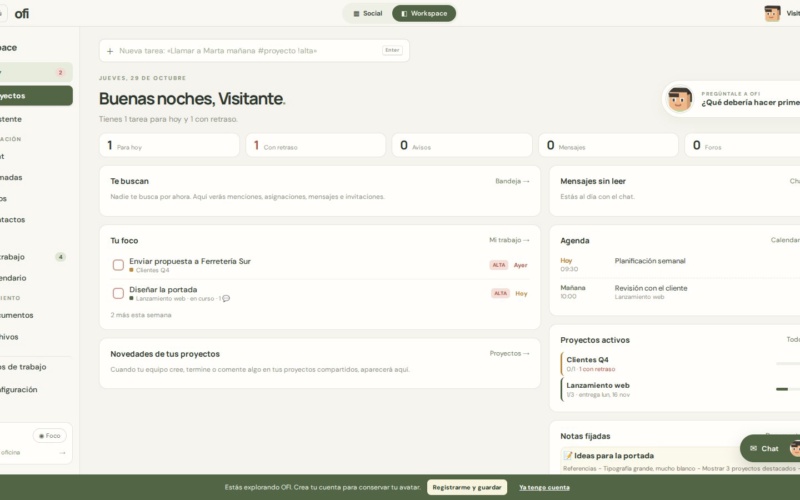 Captura de OFI